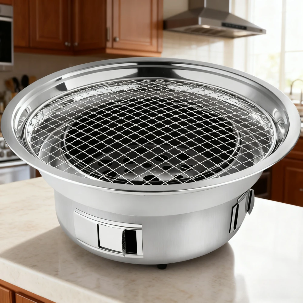 

KOSUN Barbecue Stove Multifunctional Charcoal BBQ Grill Nonstick Barbecue Machine Portable Outdoor Camping Oicnic Stove