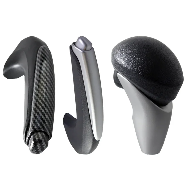 Gear Shift Knob Brake Handle Gear Shift Knob Left Hand Drive Parking Handbrake For Honda Civic 2006 2007 2008 2009 2010 2011