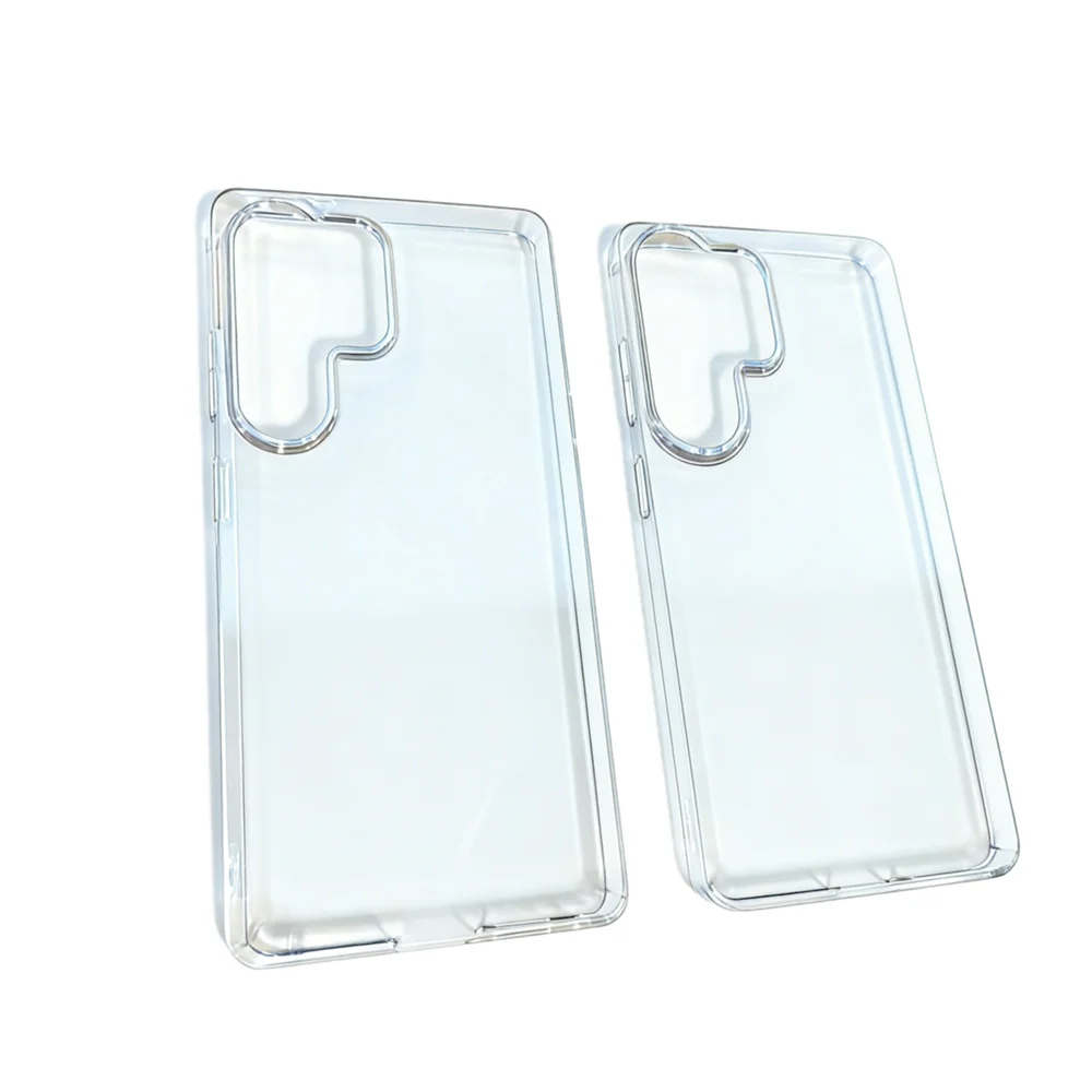 Ultra Clear PC Hard Case for Samsung Galaxy A55 S24 S25 S26 Plus ULTRA FE A F S Series Slim Transparent Protective Back Cover