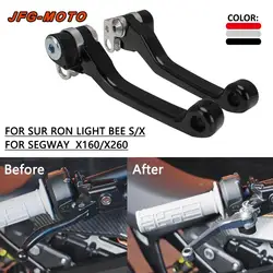 For Surron Brake Levers Motorcycle Left Right Adjustable Pivot Clutch Levers For Light Bee S X Segway X160 X260 Electric E-Bike