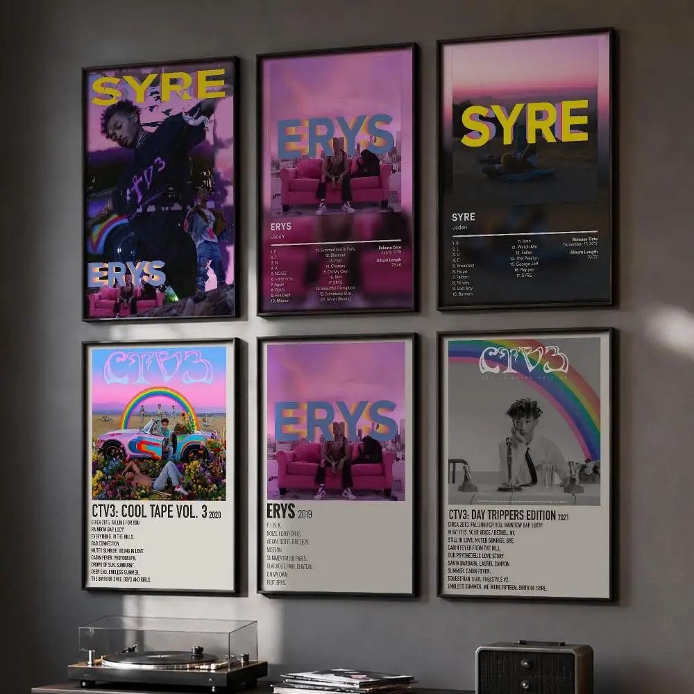 J-Jaden Smith Album Music Poster HD Wall Art Wall Stickers Home Living Room Bedroom Bar Office Decor Prints