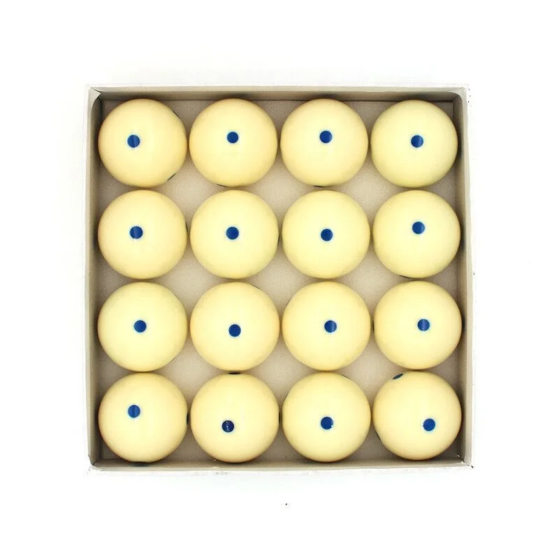 

Премиум 57 мм Бильярдный шар 16 шт. Белый бильярдный кий с 6 синими точками оптом