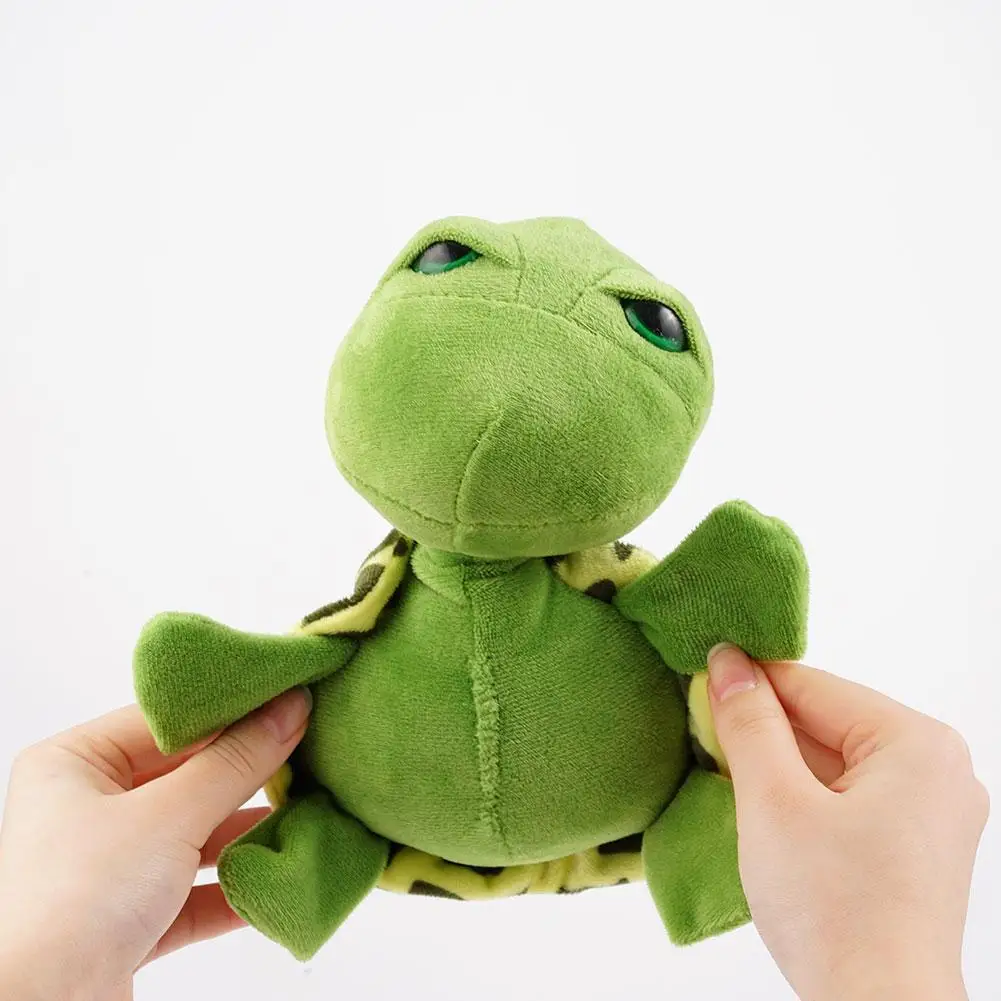 Cuscino di tiro per bambola tartaruga Dare regalo per ragazze Tanabata Nuovo simpatico cartone animato Tartaruga Peluche Big Eye Tartaruga Peluche Giocattolo per bambini Regalo
