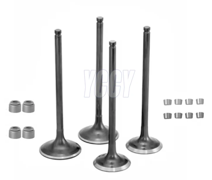 ل CFMOTO CF250 CF250NK CF 250 NK250 SR250 ملحقات محرك الدراجة النارية صمام العادم طقم صمامات السحب لوحة قفل مانع تسرب الزيت