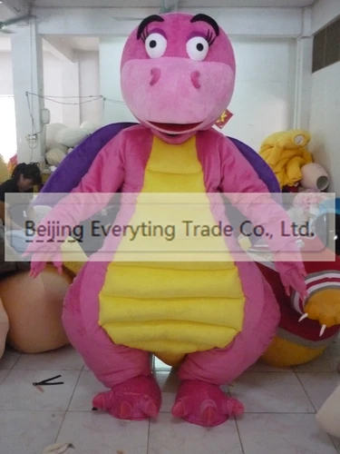 

Новый взрослый крокодил розовый дракон необычный мультяшный костюм талисмана плюшевое рождественское нарядное платье костюм талисмана на Хэллоуин