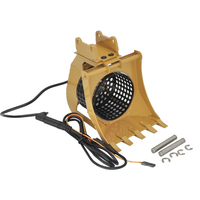 Metal Rotary Screen Electric Sieve Bucket for Double E EC160 E010 E111 Kabolite K336GC K961-100S RC Hydraulic Excavator Parts