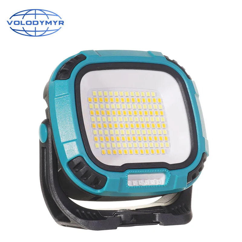 

Volodymyr LED Spotlight Lantern Strong Light Flashlight Magnetic Work Lamp Rechargeable for Camping Car Repair Inspection