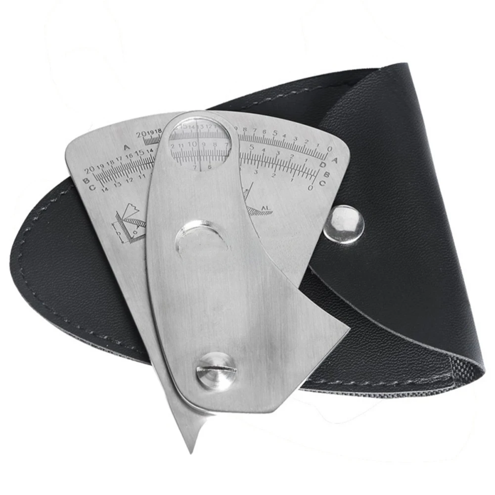 0 To 20mm Welding Gauge Welding Gauge Fillet Height Gauge 180mm Long Stainless Steel Gauge Essential Tool For Weld Tests