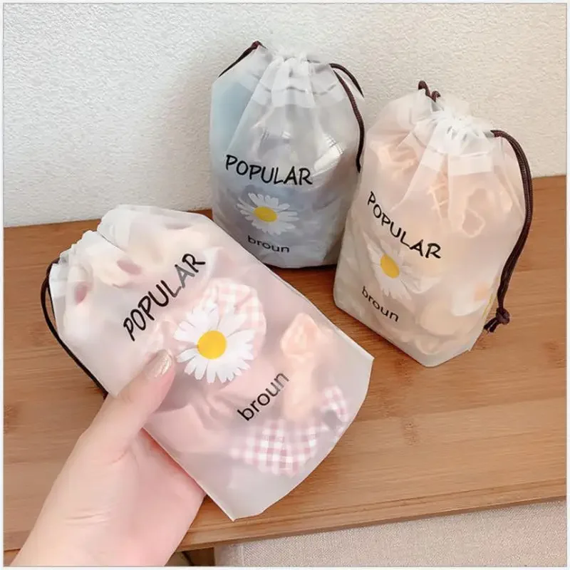 Useful Storage Bag Portable Cartoon Bundle Mouth Storage Bag Cosmetics Classified Shoe-Bags Travel Sub-packing Waterproof-Bag