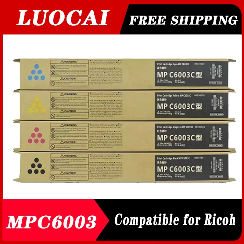 

Новый тонер-картридж MPC6003 для Ricoh MPC 4503 4504 5503 5504 6003 6004, японский тонер MP C4503 C4504 C5503 C5504 C6003 C6004