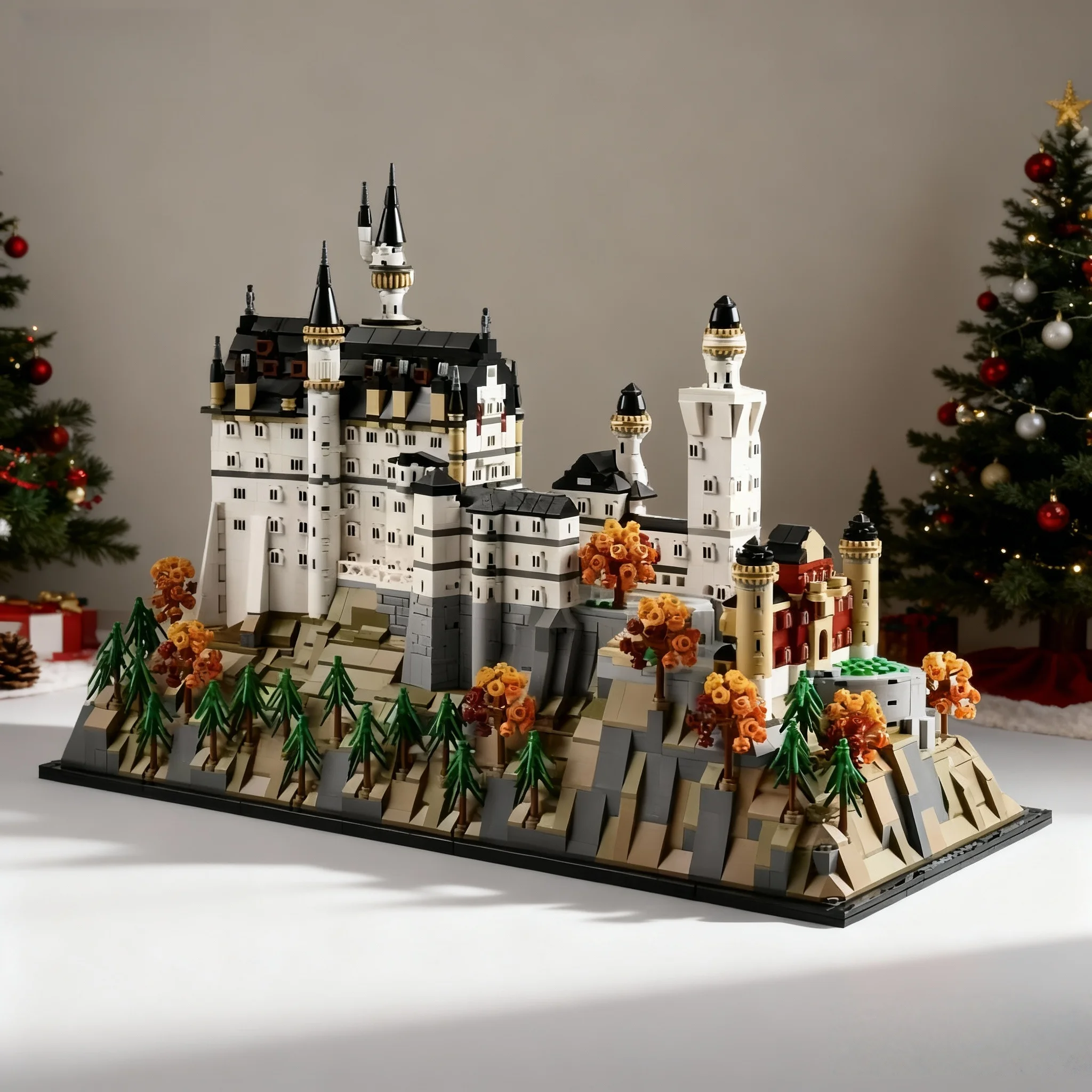 

НОВАЯ Архитектурная модель Юскрубеня MOC 21063, европейские строительные блоки для детей, подарок на Рождество и день рождения