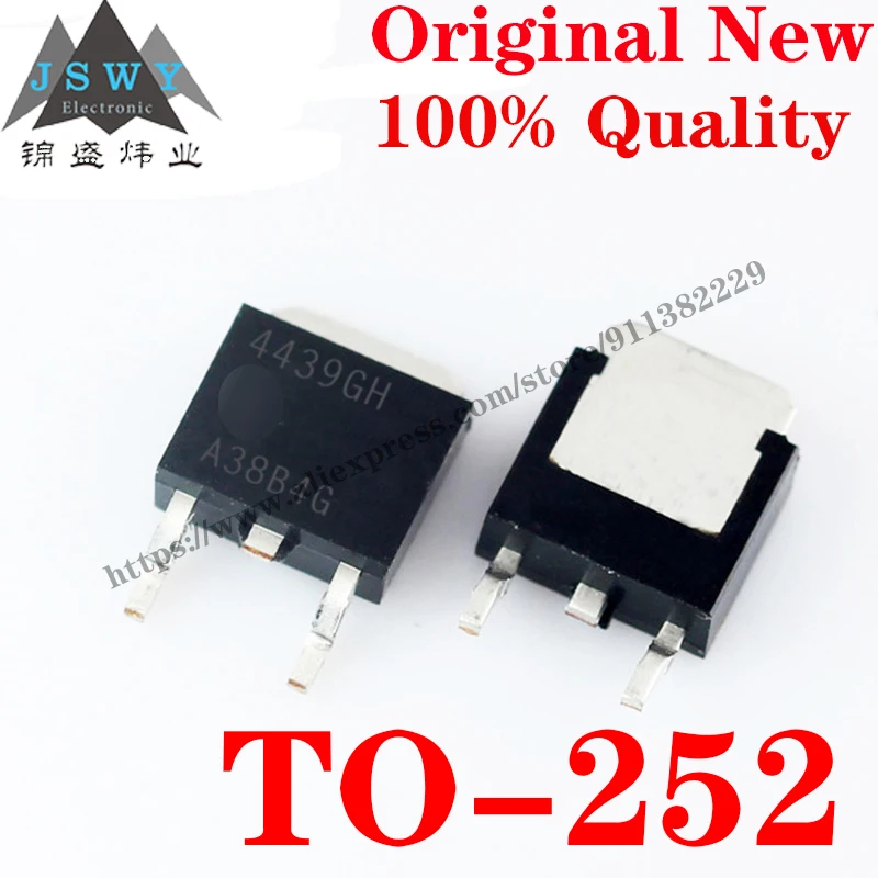 10~100PCS AP4439GH-HF TO-252 Discrete Semiconductor Transistor MOSFET IC Chip the for module arduino nano Free Shipping 4439GH