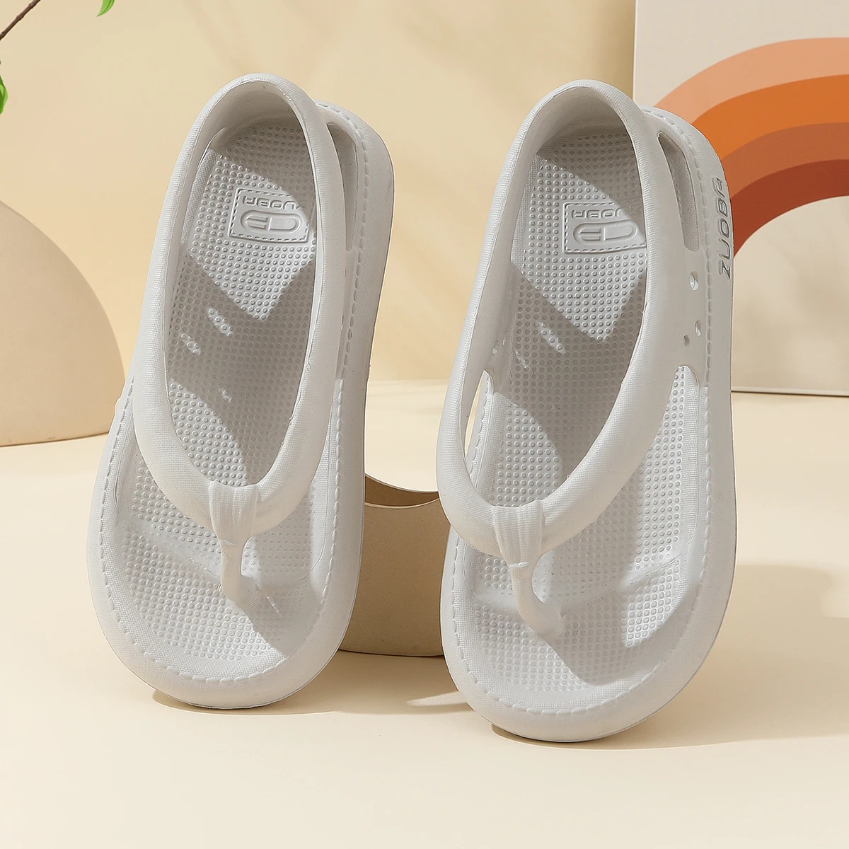 Bags and flip-flops for men and women, summer fashionable outer wear, thick-soled home non-slip beach shoes, sandals and slipper