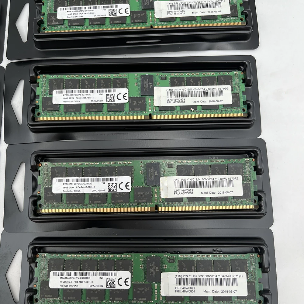 Imagem -05 - Memória do Servidor Ecc Reg 16gb Ddr4 Pc42400t-r 19200 2rx4 X3850 x6 m5 X3950x6 46w0829 46w0831 00nv204 1pc