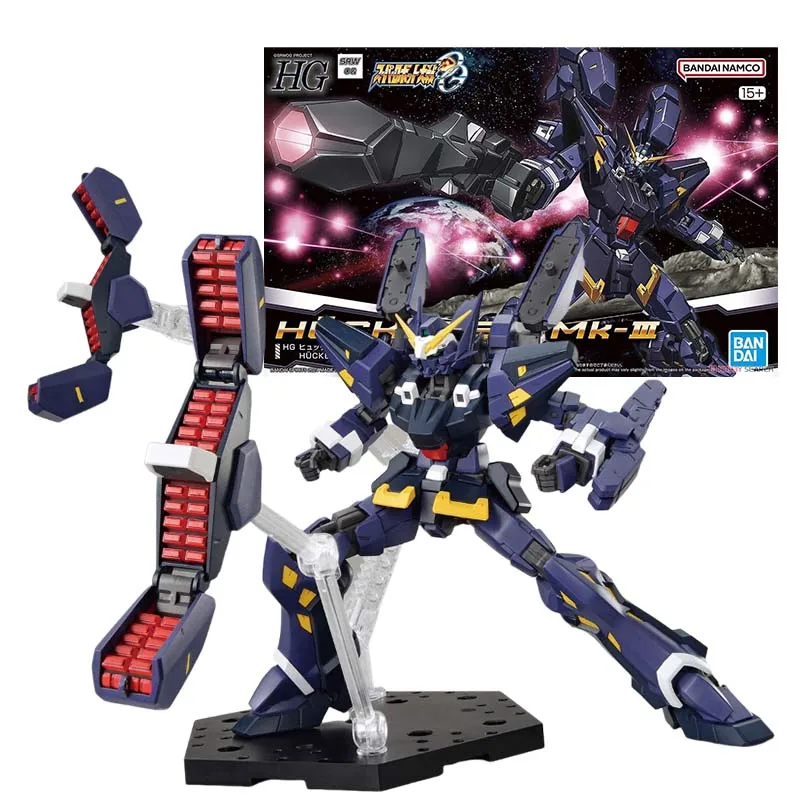 

Bandai Figure Super Robot Taisen OG Model Kit Anime Figures HG Huckebein MK-Ⅲ MK3 Collection Action Figure Toys For Boys Gift