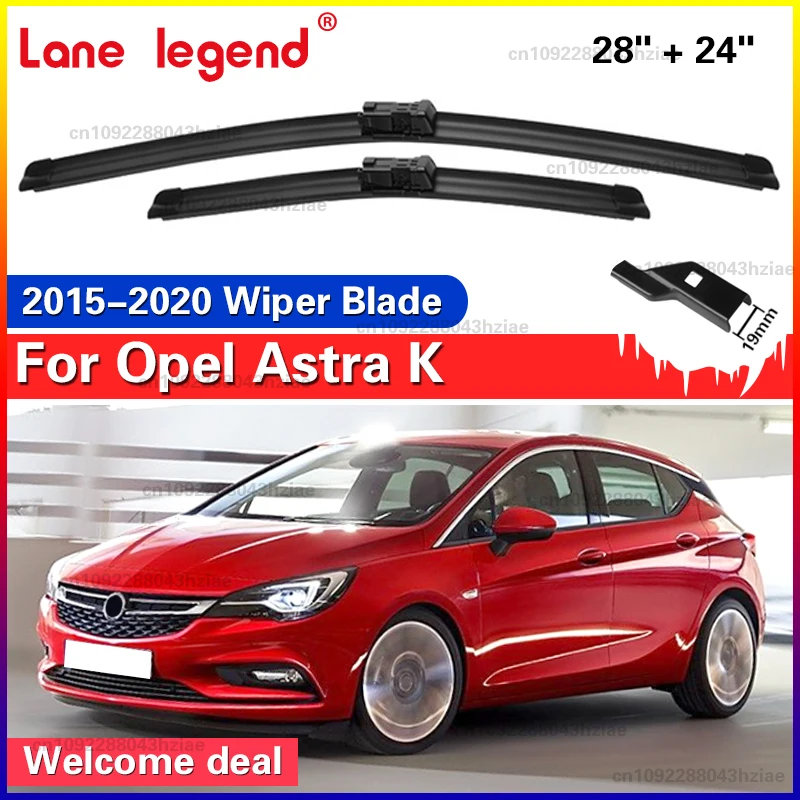 Auto Front Wischer Klingen Für Opel Astra K 2015 2016 2017 2018 2019 2020 Windschutzscheibe Windschutz Frontscheibe 28 "+ 24" Zubehör