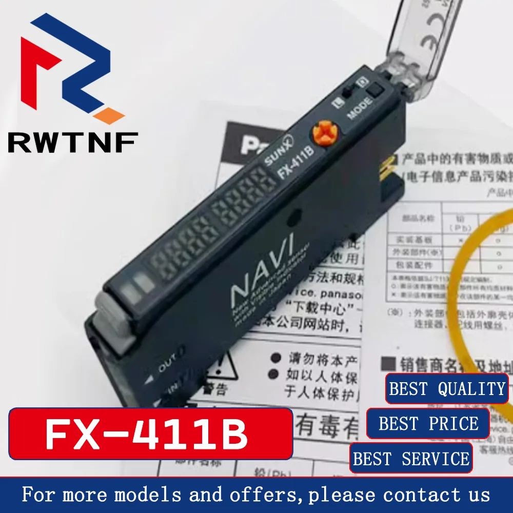 Brand New Genuine FX-411B digital fiber optic sensor,100% original warehouse stock