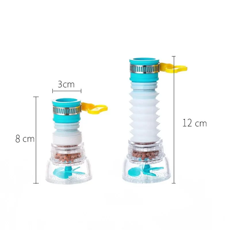 Rotatable Anti‑Splashing Faucet Extender, Universal Multifunctional Water Tap Filter for Kitchen Wash Basin
