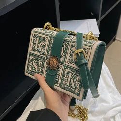 Designer Brand Bolsa Feminina Summer New Chain Crossbody Bag Small Square Bags for Women Hot Selling Free Shipping