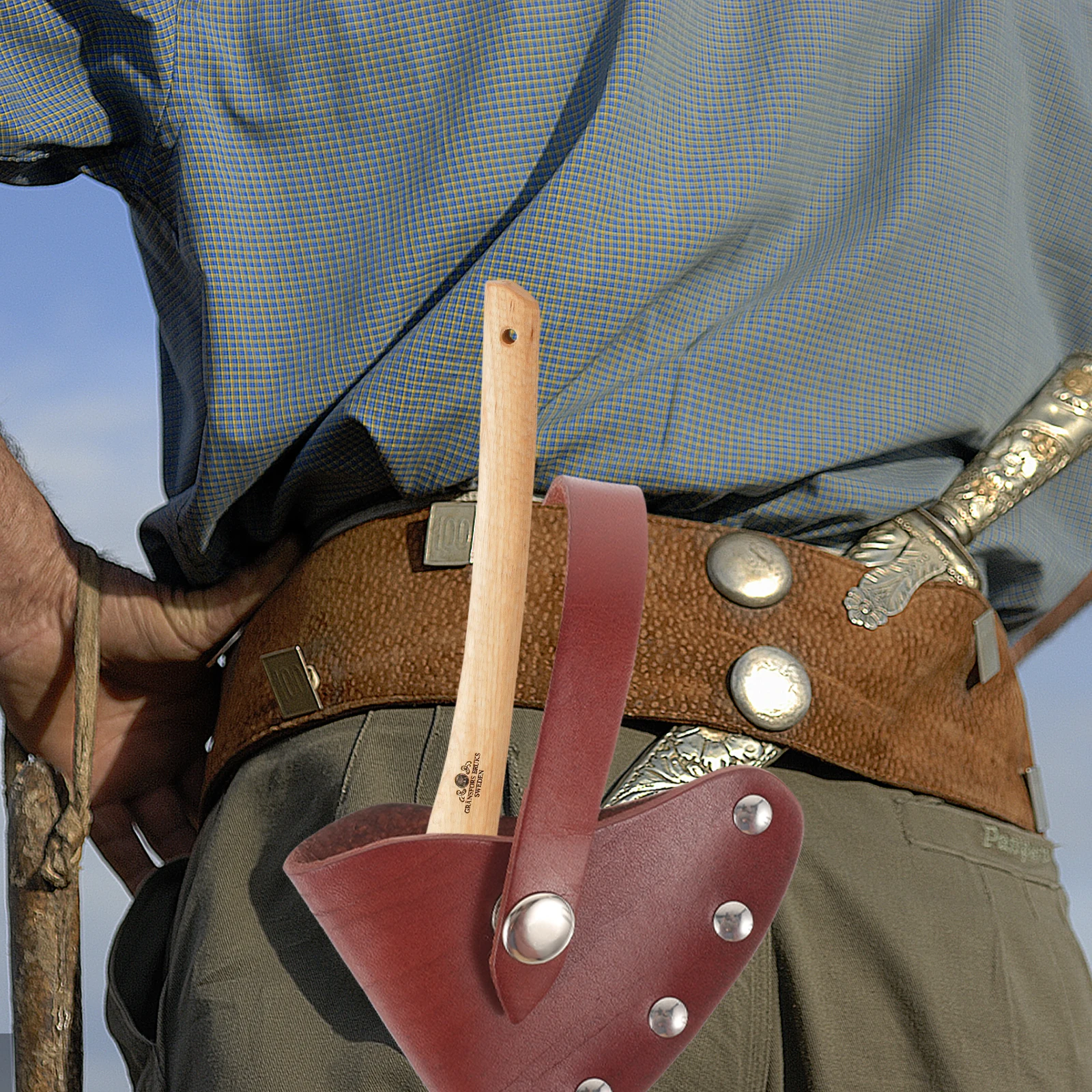 

Outdoor Axe Cover Hatchet Protective Sheath Portable Axe Sleeve Camping Accessory Heavy Duty Hatchet Camping Accessory