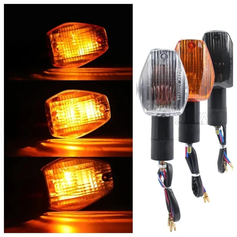 Turn Signal Indicator Light For HONDA CBR600RR CBR 600 F3 F4 F4i CB1300 CB1000R CB400 VTR CBF 500 XL700V Motorcycle Blinker Lamp
