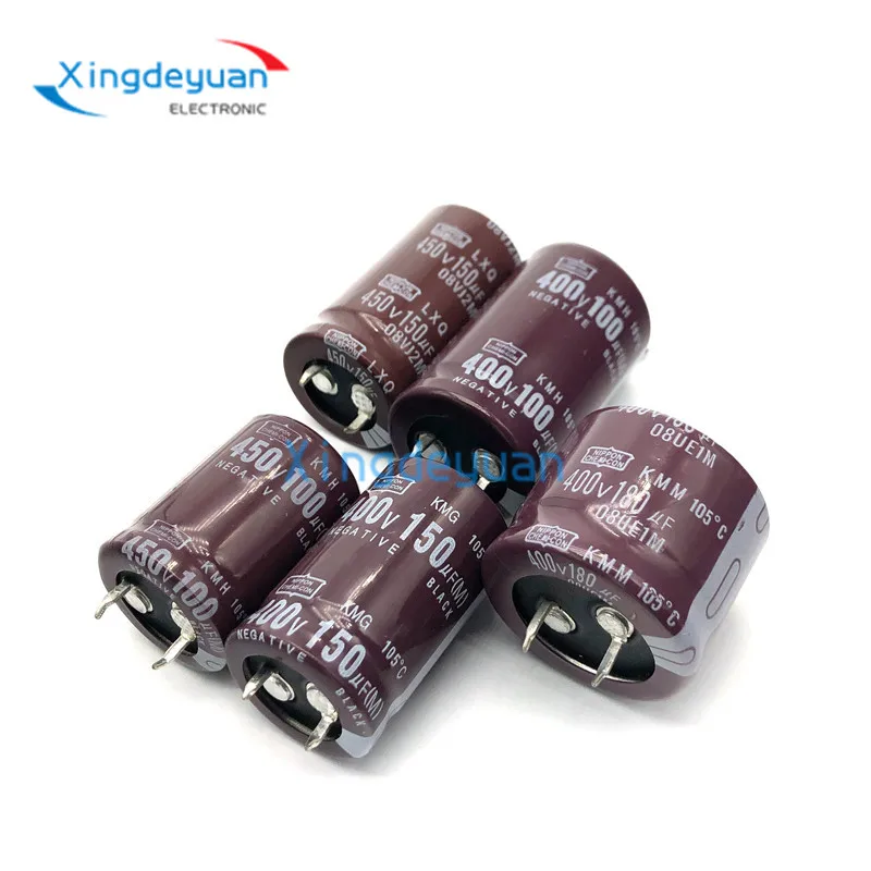 Imagem -04 - Alumínio Capacitor Eletrolítico 450v 470uf Diamante Preto Tamanho 25x50 30x35 40 45 50 35x30 35 40 45 50 mm Inversor Pcs