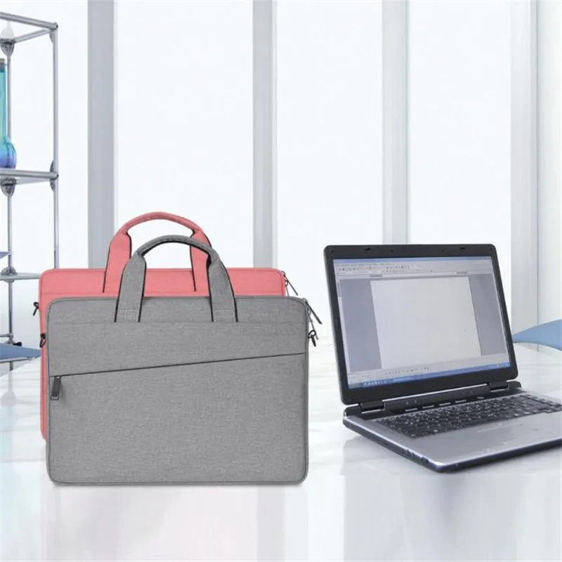 

Laptop Bag, Waterproof and Wear-Resistant, Large-Capacity, Apple Macbook Shoulder Bag, Tablet, Business, Oblique, Shoulder Bag