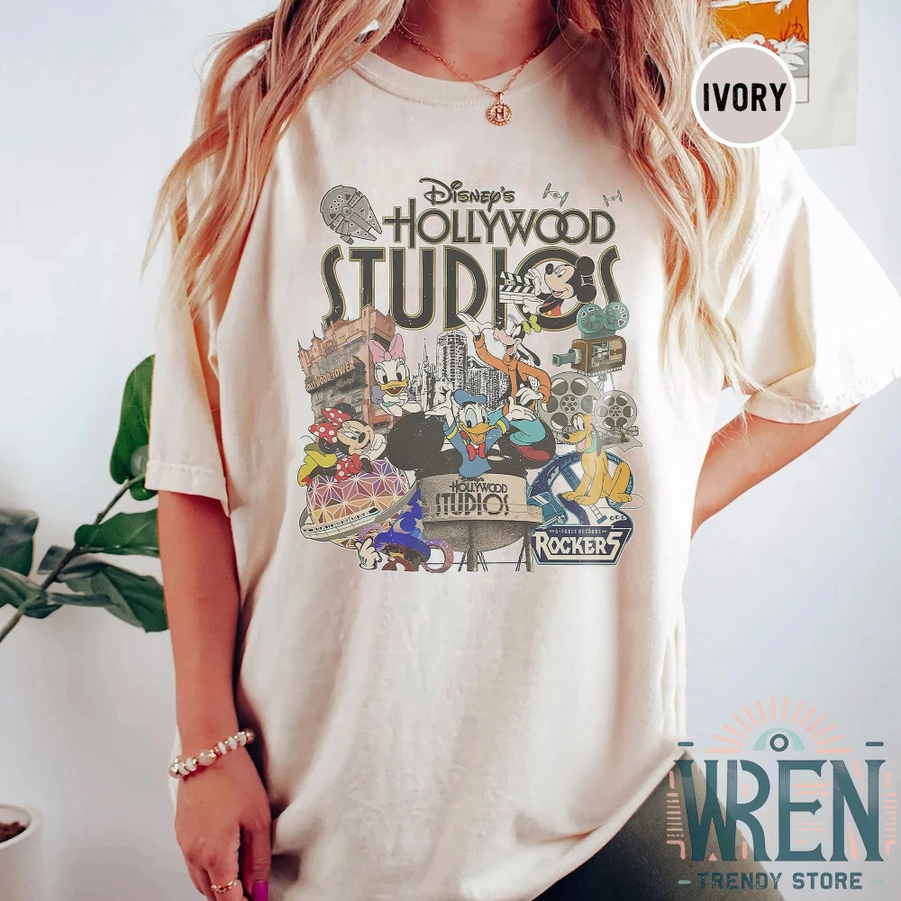 

Vintage Disney Hollywood Studios Shirt Retro Hollywood Studios Shirt Disneyworld Shirts Hollywood Studios Trip 2024 Shirt
