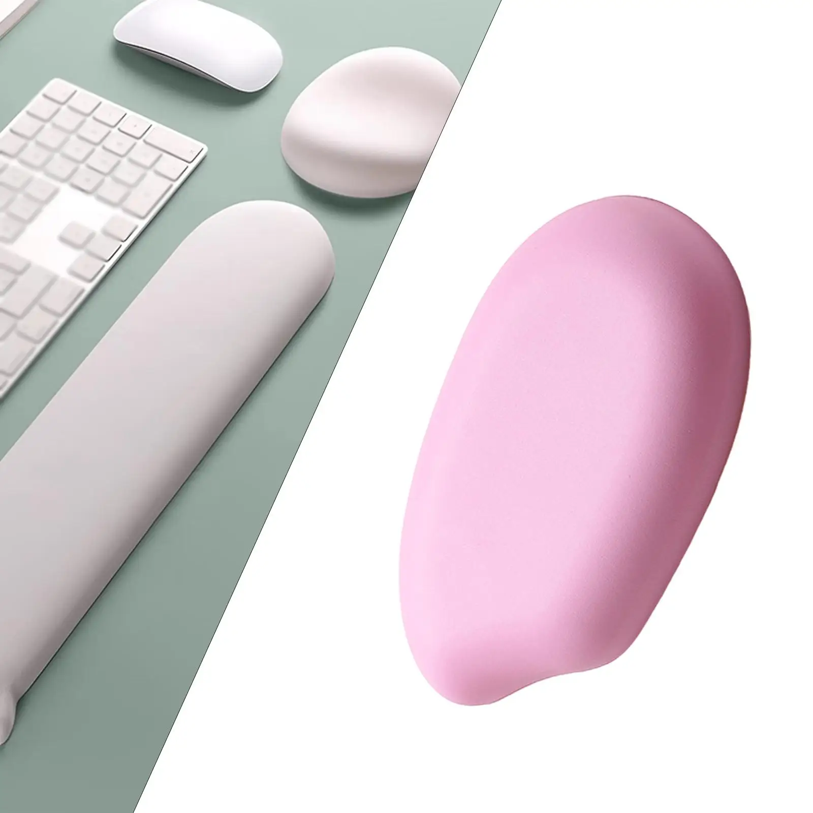 Keyboard Wrist Rest Pad Keyboard Accessory Non Slip for Typist Laptop Home