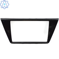 For VW Touran 5T Original 8inch Painted Piano Black Radio Main Screen Decorative Frame 5TD 858 069 G 5TD858069G