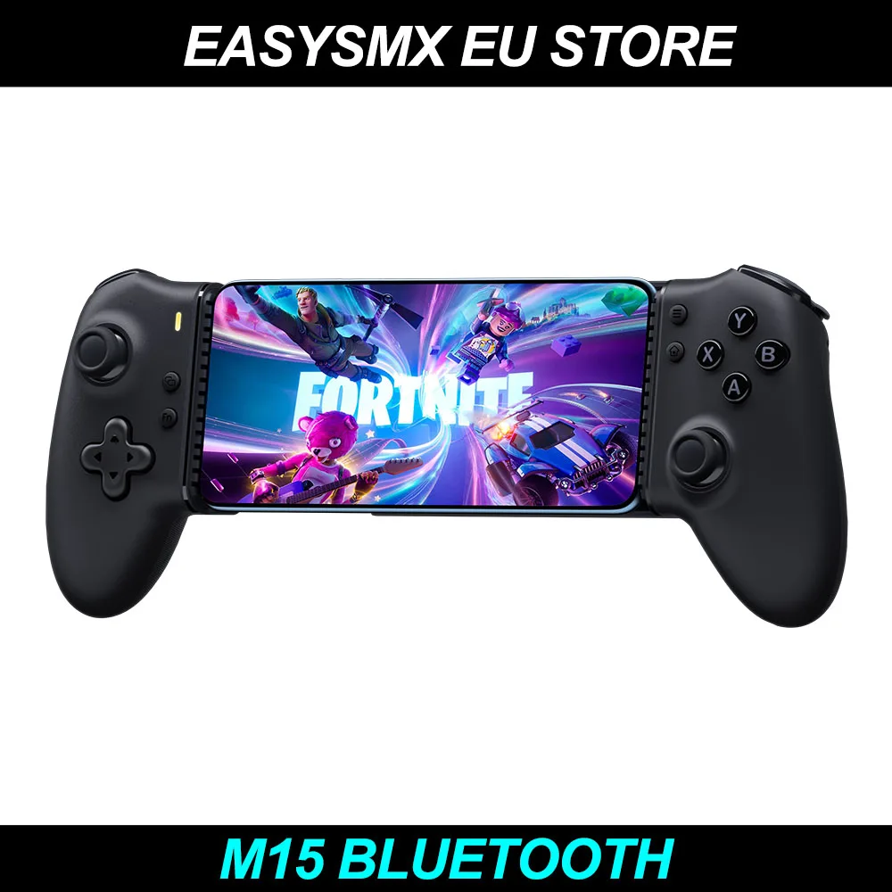 Manette de jeu Bluetooth EasySMX M15 à clipser pour téléphone, joystick sans fil pour Android/iOS/Cloud Gaming Xbox Game Pass