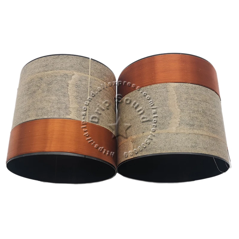 26mm-75.5mm 7-8Ohm BASV 4-warstwowy okrągły przewód miedziany głośnik basowy cewka drgająca głośnik głośnik głośnik głośnik części do naprawy
