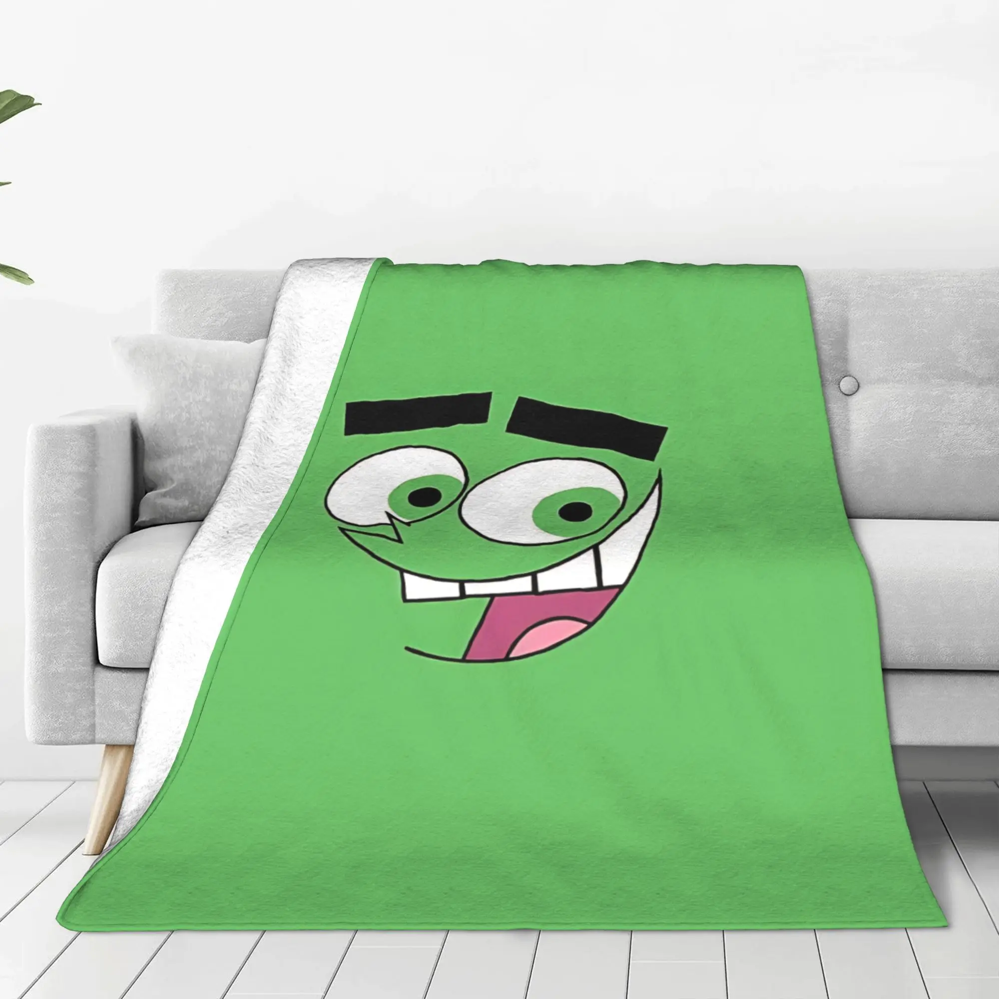 1PC Home Cutecore funky vintage  Fairly Odd Treasures Blanket Super Cosy Plush Home Living Room Sofa Halloween