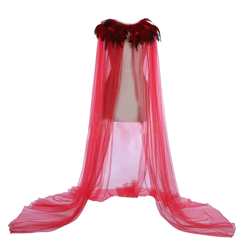 Kobiety mężczyźni Halloween Cape przebranie na karnawał przebranie Party czarodziej czarownica płaszcz stroje ubioru