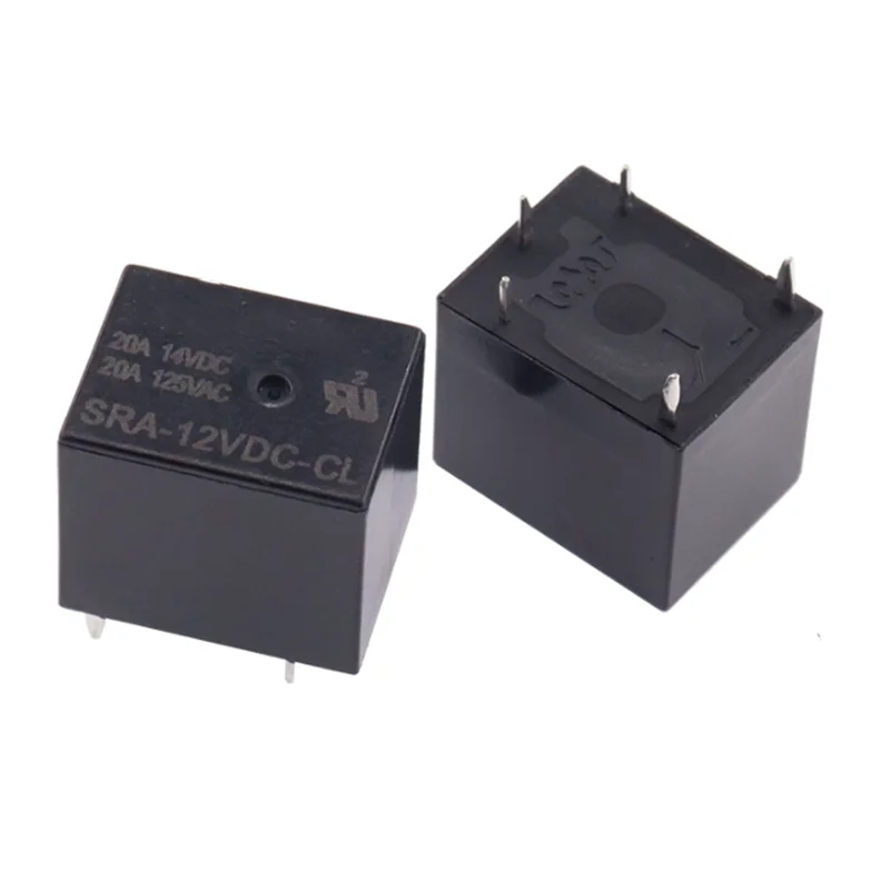 5pcs Power Relay SRA-05VDC-CL SRA-12VDC-CL SRA24VDC-CL 5V 12V 24V 20A 5PIN