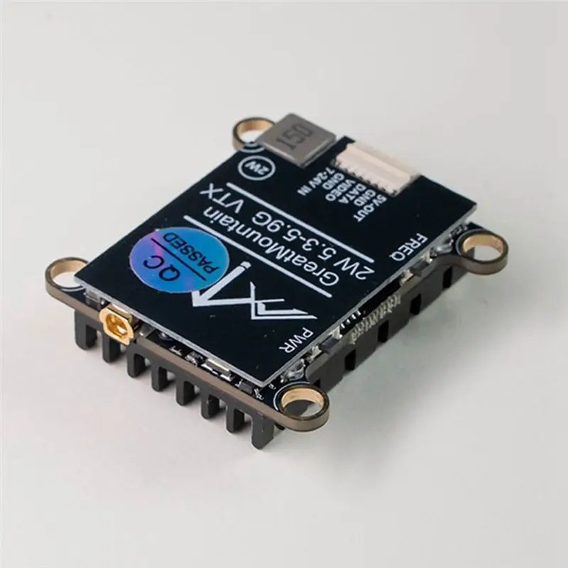 ABUM-Beacon 5.8G 2W VTX For FPV Video Transmitter High Power TBS Protocol 8CM Antenna Included For Long Range RC Drone
