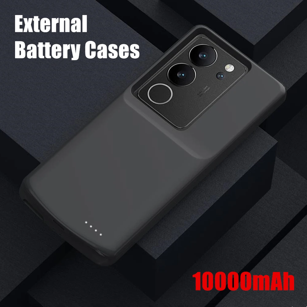 10000mAh Power Bank Cover For VIVO V29 Pro 5G External Battery Cases Portable Charger Powerbank Charging Cover For VIVO V29 image 2