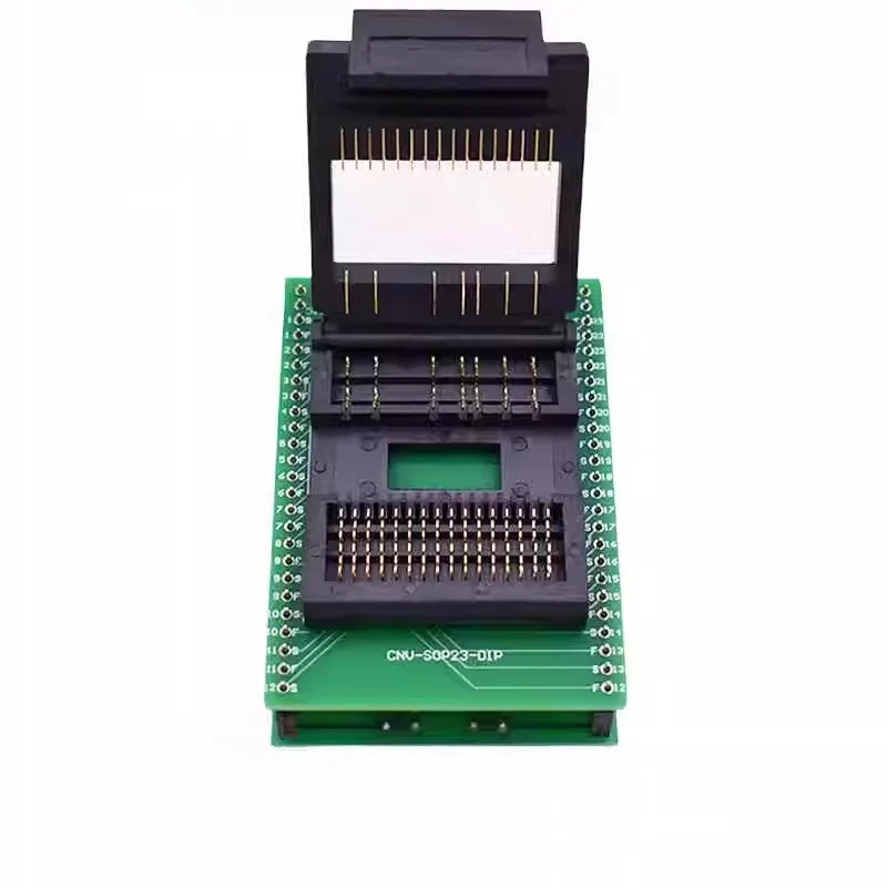 SOP23 Kelvin Burning Seat Chip Aging Seat Spacing 1.778MM High Temperature Resistant IC Aging