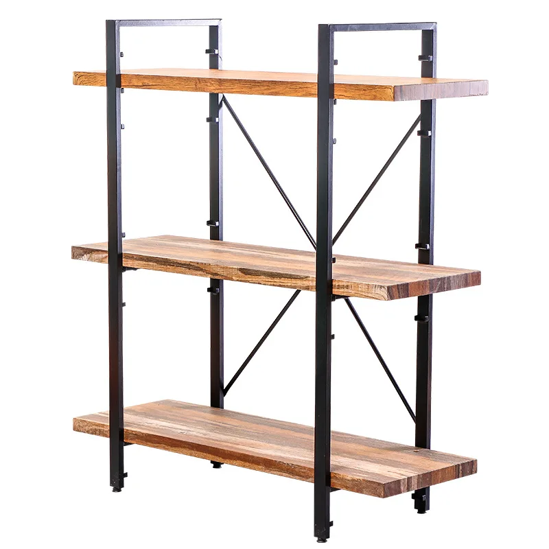 

Floor-to-ceiling simple bookshelf Home storage storage rack Multi-layer living room rack