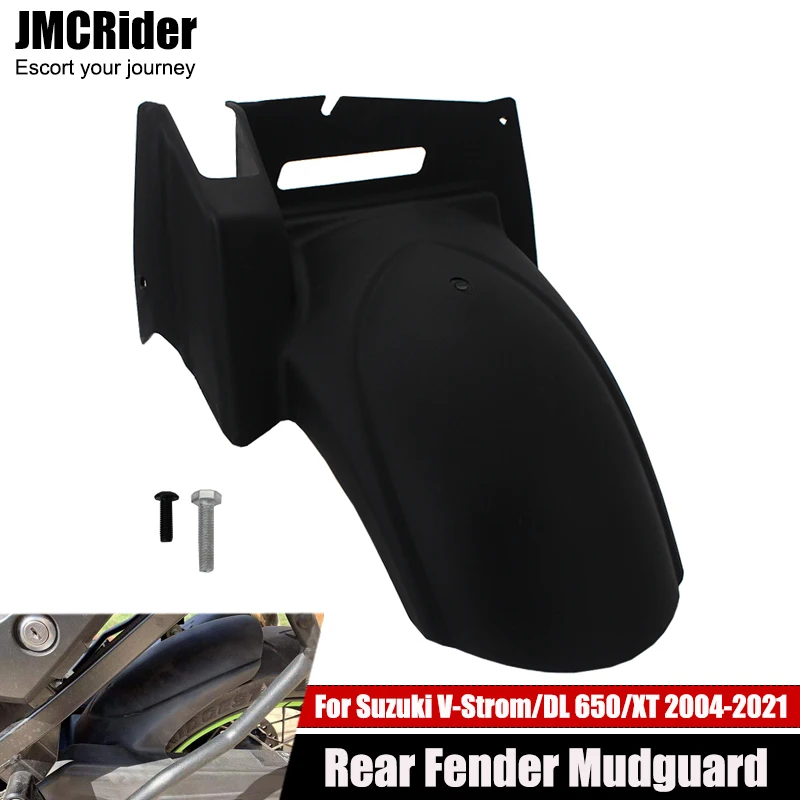 For Suzuki V-Strom 650 DL650 2004 - 2022 Rear Fender Splash Mud Dust Guard Mudguard Cover Mudflap DL 650 V-Strom650 VStrom 650