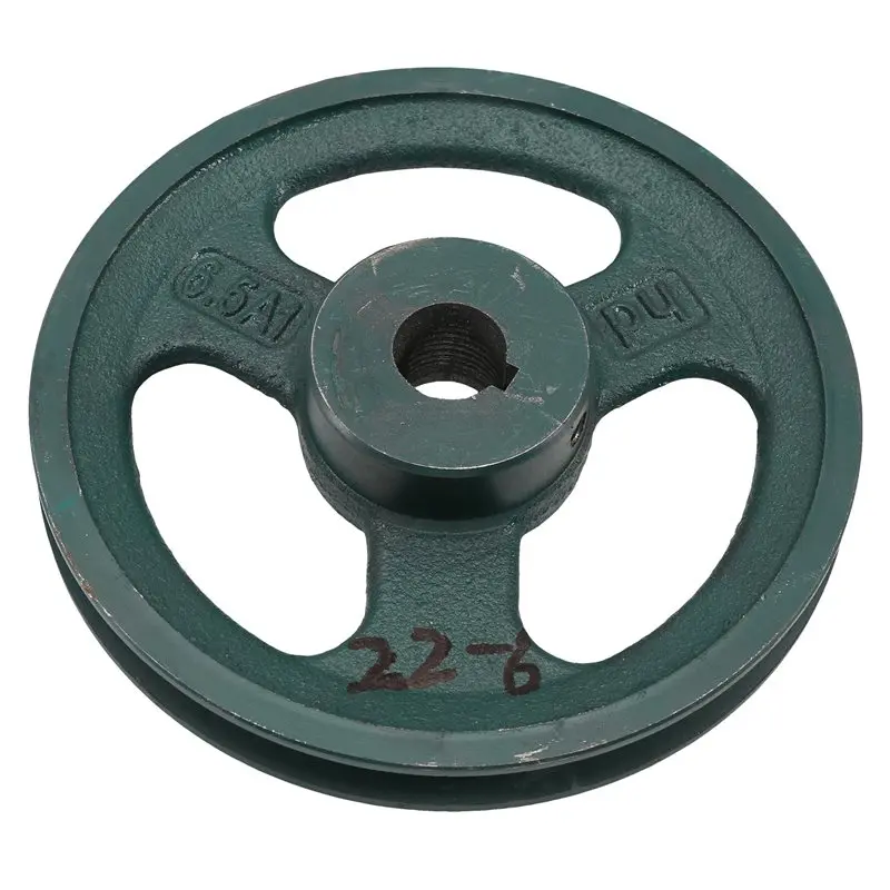 M11K-A-Type Single Groove Thickened Hollow Pulley Motor Reducer Transmission Wheel