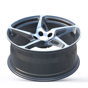 Forged Achtzehn 5 Spoke Felgen, Autolegungsräder, Ferrari VW Passat Golf, OEM, 5x114.3, 5x112, 18 19, 20, 21, 22 12 Hauptverkaufsräder RIM 20 5x114 - №3