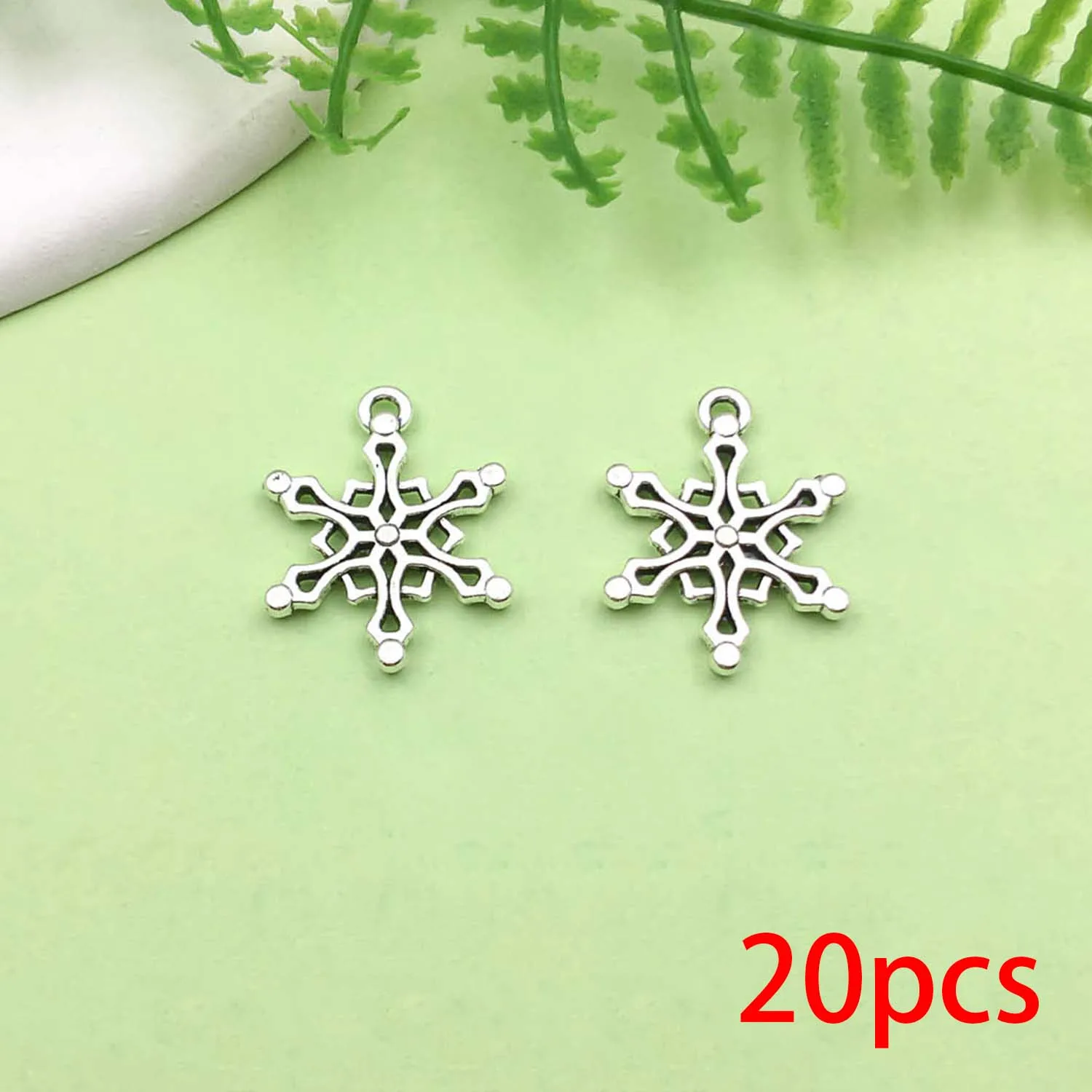 20/43pcs Christmas Decoration Charms Alloy Santa Claus