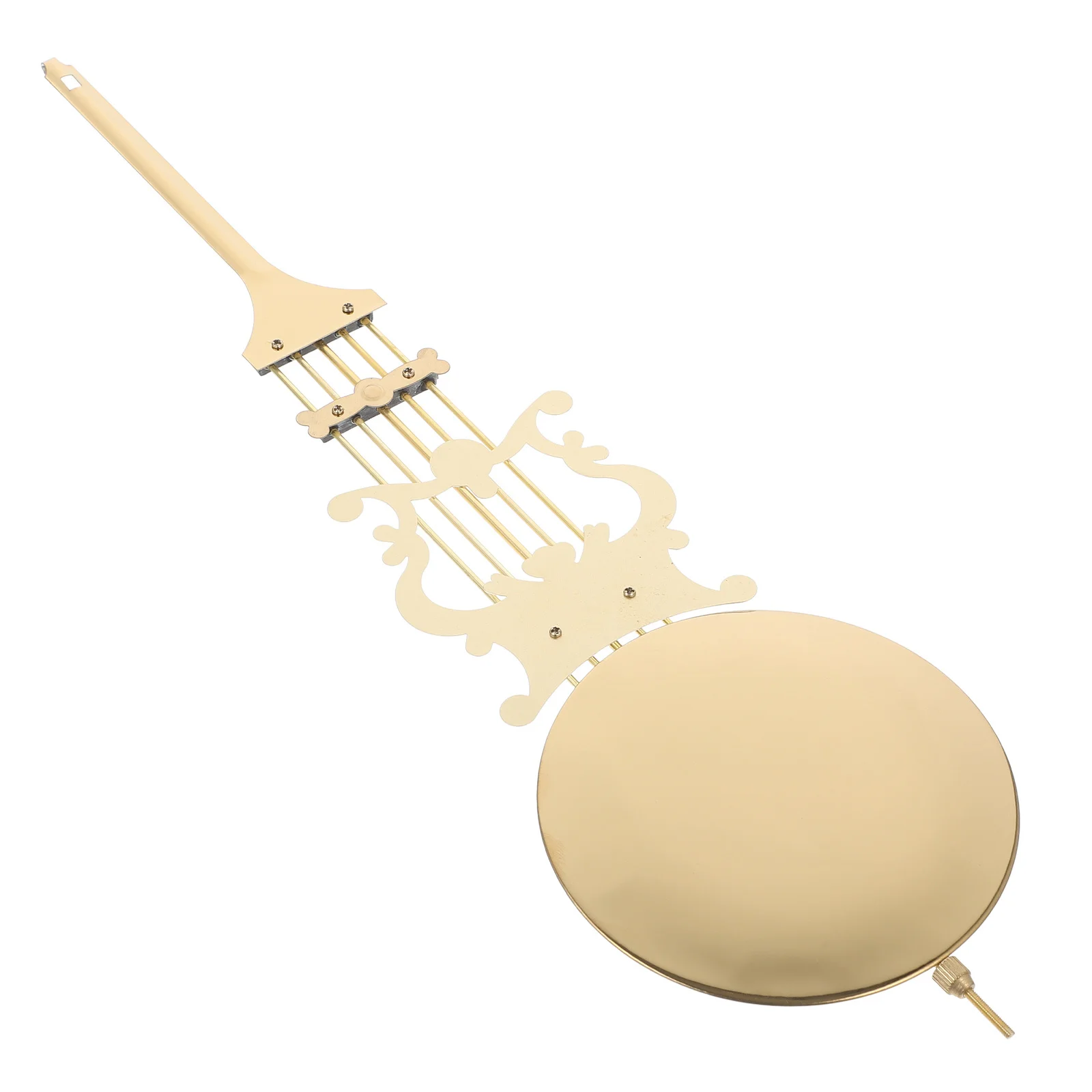 

Wall Clock Accessory Metal Pendulum DIY Replacement Part for Mantel Floor Clocks Versatile Compatibility Precision Craftsmanship