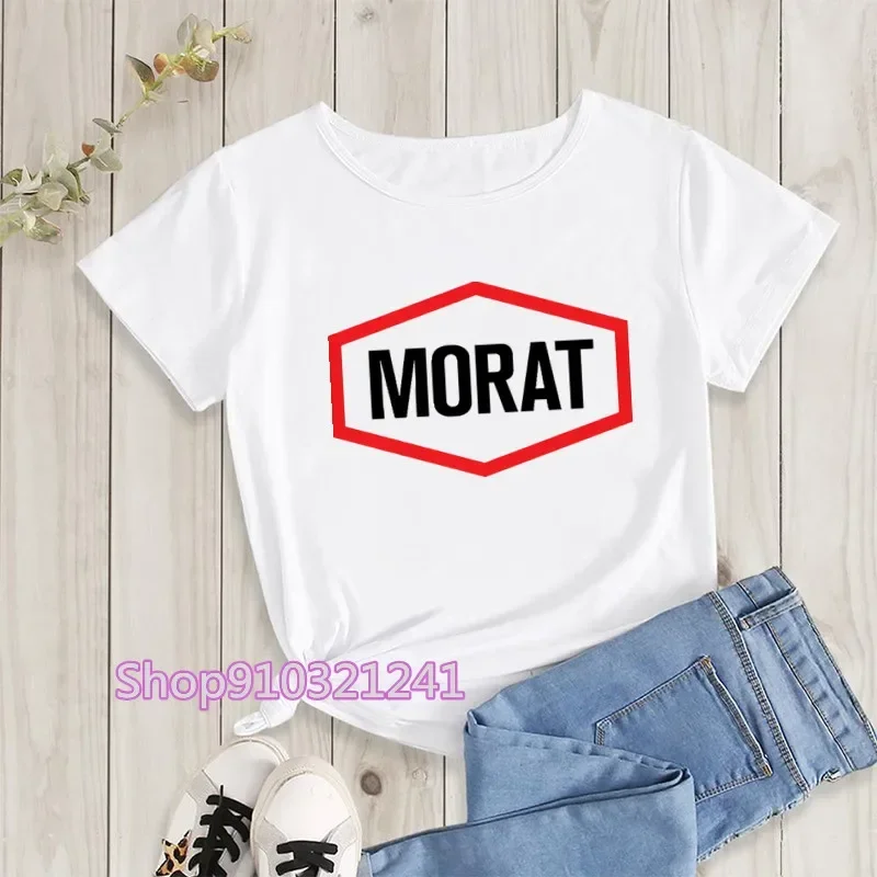 Women T Shirt Morat Graphic Print Letter Tshirt Short Sleeve Streetwear Tender Ballad T-shirt Harajuku Casual Female Tops Tee