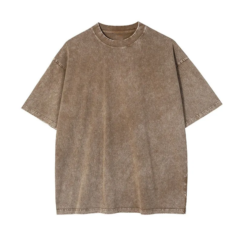 2024 koszulki w stylu Streetwear w stylu Vintage Hip Hop Retro Punk T Shirt kobiety topy bawełniane neutralne koszulki z krótkim rękawem z kwasem