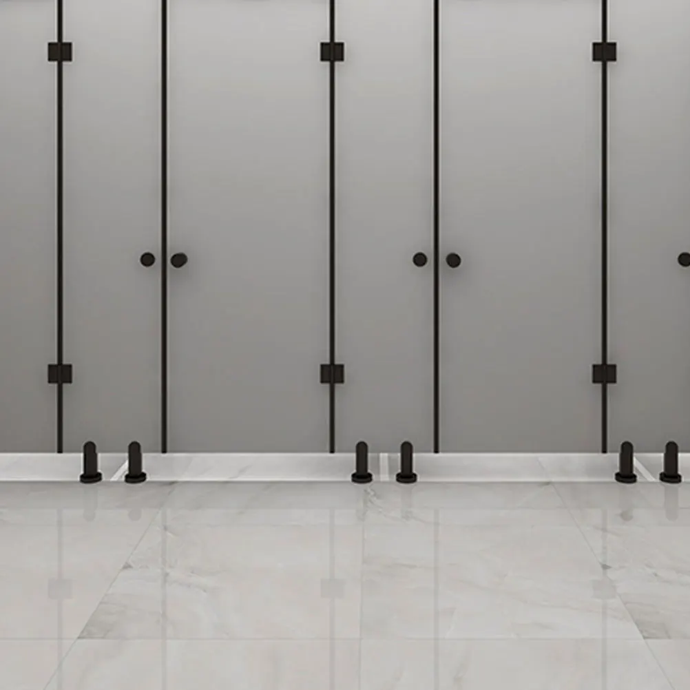 

2Pcs Strong Bearing Capacity Toilet Partition Feet Modern Bathroom Fittings Durable Restroom Accessory Toilet Partition Foot