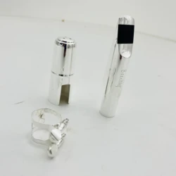 High Quality Professional Beechler Tenor Soprano Alto Saxophone Metal Mouthpiece Sliver Platied Sax Accessories Size 5 6 7 8 9