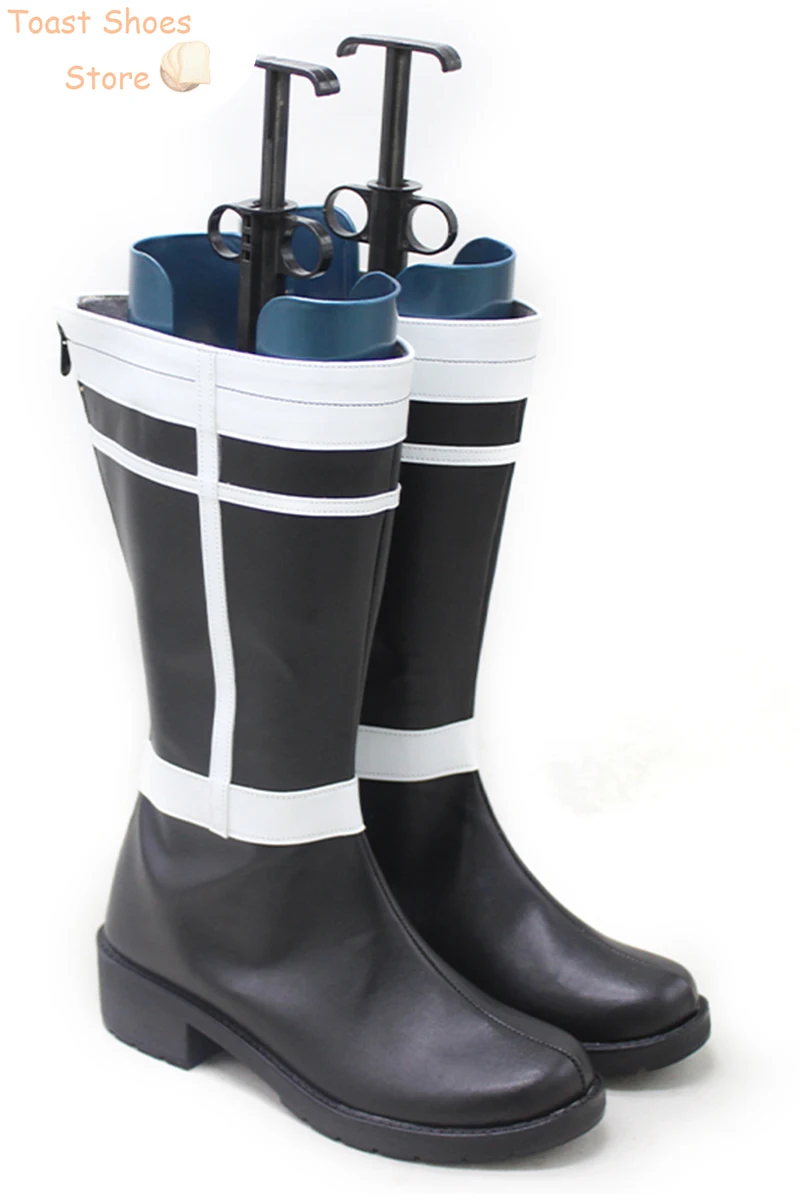 Anime Frieren bei der Beerdigung Himmel Cosplay Schuhe Pu Lederschuhe Halloween Karneval Stiefel Cosplay Prop Kostüm Requisite