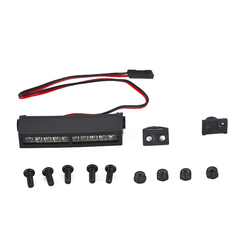 Adjustable Car LED Lamp Lights Searchlight P860079 for RGT EX86190 86160  1/10 RC Cars Crawler Buggy Upgrade Accessories